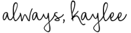always-kaylee